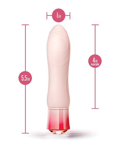 Blush Novelties Blush Oh My Gem Elegant - Morganite Vibrators