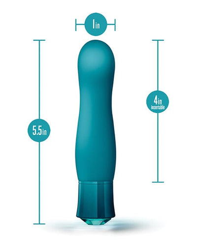 Blush Novelties Blush Oh My Gem Fierce - Blue Topaz Vibrators