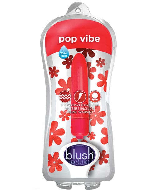 Blush Novelties Blush Pop Vibe Cherry Red Vibrators