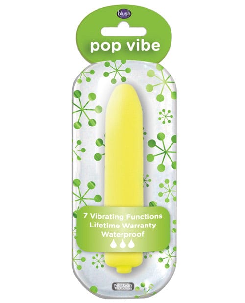 Blush Novelties Blush Pop Vibe Lime Green Vibrators
