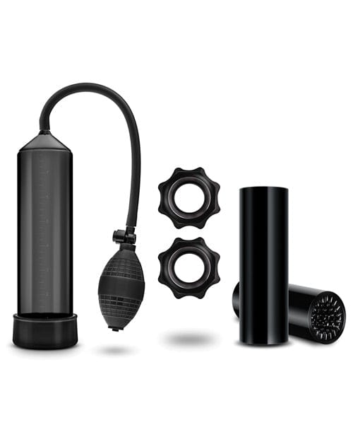 Blush Novelties Blush Quickie Kit - Thick Cock Black Vibrators