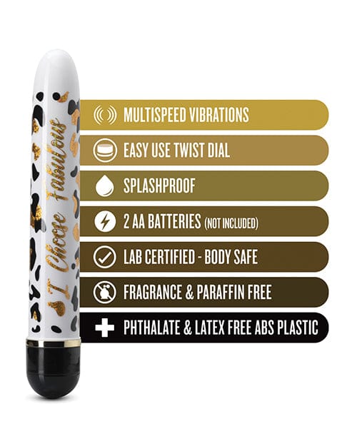 Blush Novelties Blush The Collection I Choose Fabulous Slim Vibe - Black Vibrators