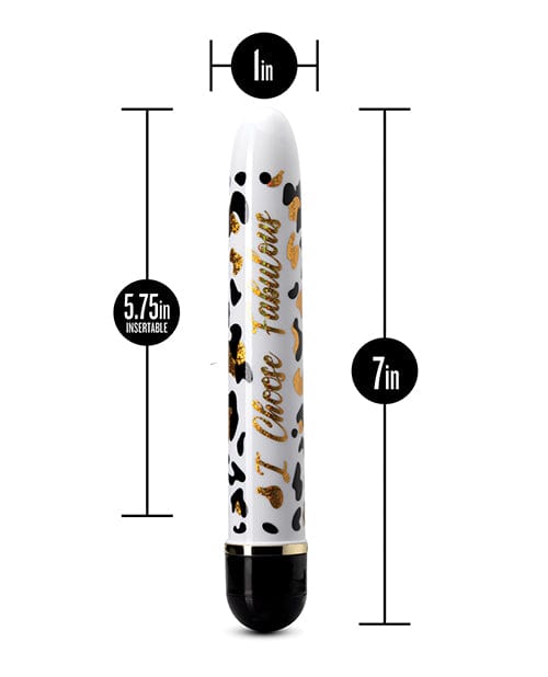 Blush Novelties Blush The Collection I Choose Fabulous Slim Vibe - Black Vibrators