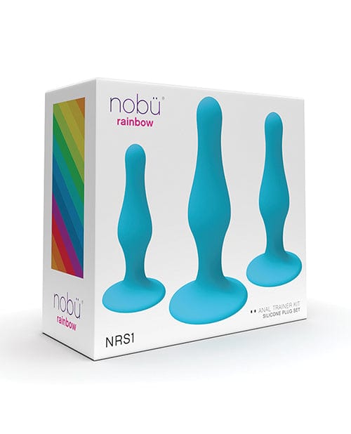 Bodispa INC Nobu Rainbow Silicone Plug Set Anal Toys