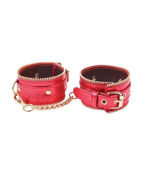 Bodispa INC Nobu Fetish Handcuffs Red/gold Kink &amp; BDSM