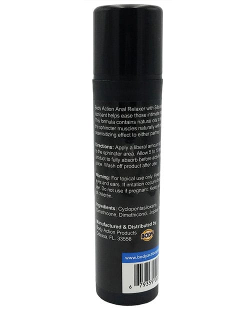 Body Action Products Body Action Anal Relaxer - 1.7 Oz  Pump Bottle Lubes