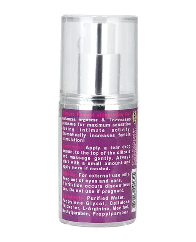 Body Action Products Climaxa Stimulating Gel - .5 Oz. Pump Bottle Lubes