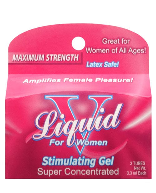 Body Action Products Liquid V Female Stimulant - Pillow Box Of 3 More