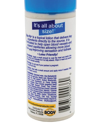 Body Action Products Size Rx Lotion - 2 Oz. Bottle More