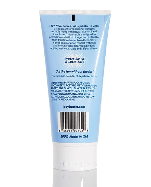 Boy Butter Lubes LLC Boy Butter H2o Lube Tube - 6 Oz Lubes