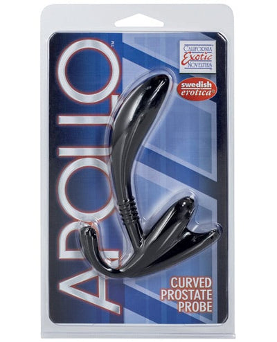 CalExotics Apollo Curved Prostate Probe Black Anal Toys