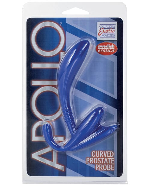 CalExotics Apollo Curved Prostate Probe Blue Anal Toys