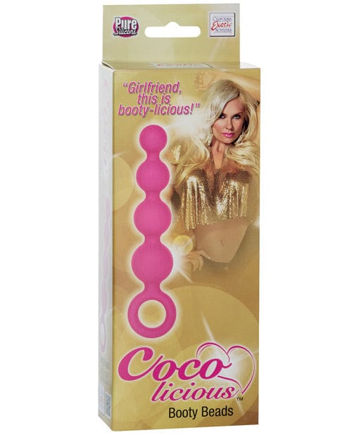 CalExotics CalExotics Silicone Booty Beads Pink Anal Toys
