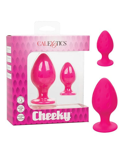 CalExotics Cheeky Butt Plug Pink Anal Toys