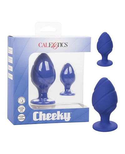 CalExotics Cheeky Butt Plug Purple Anal Toys