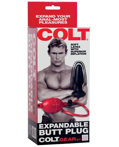 CalExotics Colt Expandable Butt Plug - Black Anal Toys