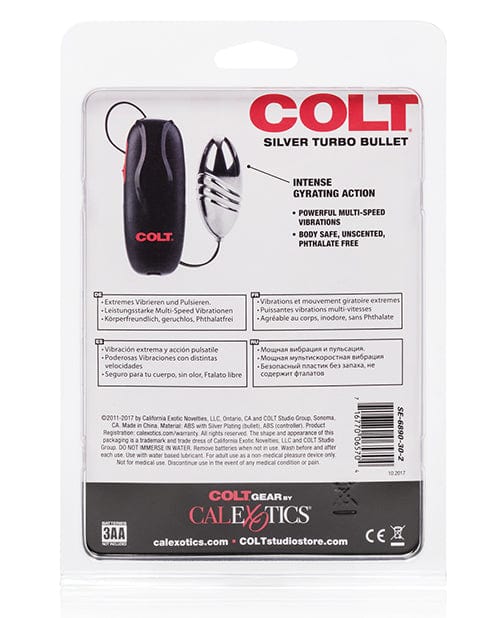 CalExotics Colt Turbo Bullet Anal Toys