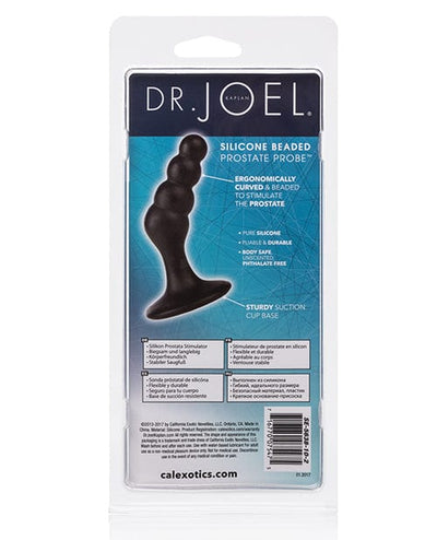 CalExotics Dr. Joel Kaplan Silicone Prostate Probe Graduated - Black Anal Toys