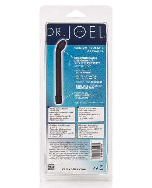 CalExotics Dr. Joel Premium Prostate Massager - Black Anal Toys
