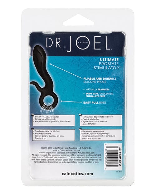 CalExotics Dr. Joel Ultimate Prostate Stimulator - Black Anal Toys
