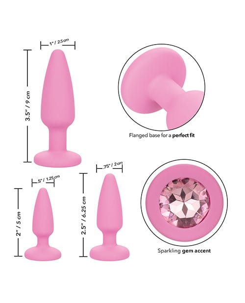 CalExotics First Time Crystal Booty Kit Anal Toys
