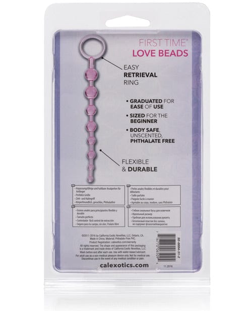 CalExotics First Time Love Beads Anal Toys