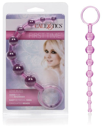 CalExotics First Time Love Beads Pink Anal Toys