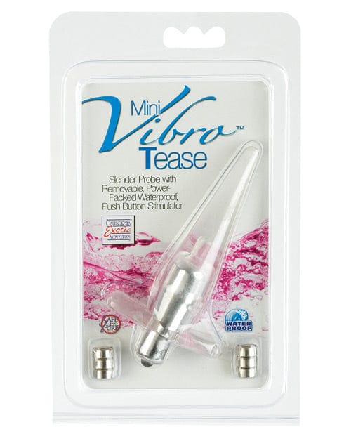 CalExotics Mini Vibro Tease Clear Anal Toys