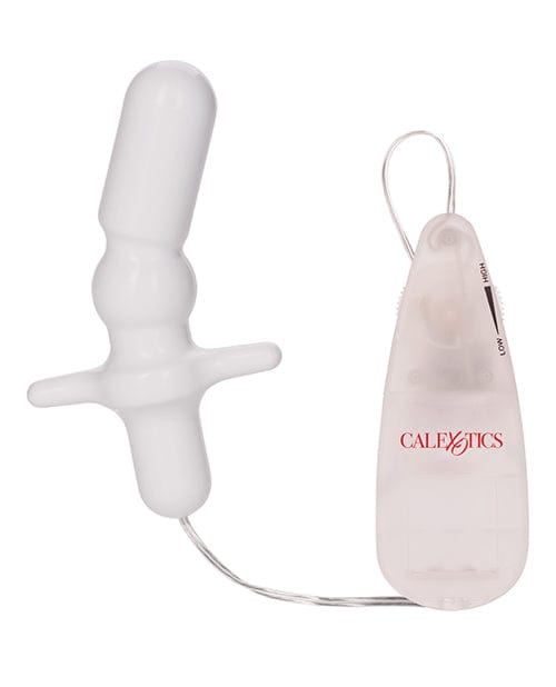 CalExotics Pocket Exotics Anal T Vibe - Ivory Anal Toys