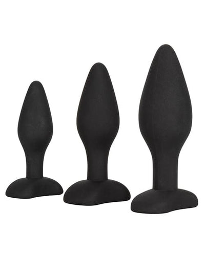 CalExotics Silicone Anal Exerciser Kit - Black Anal Toys