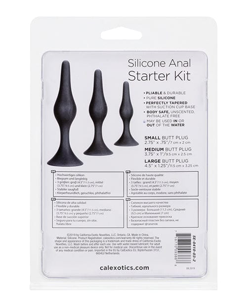 CalExotics Silicone Anal Starter Kit Anal Toys