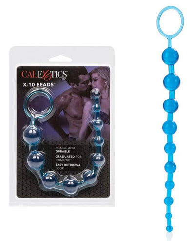 CalExotics X-10 Beads Blue Anal Toys