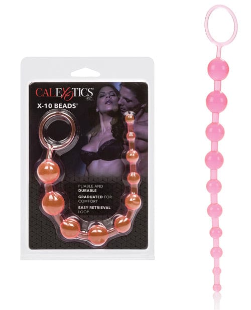 CalExotics X-10 Beads Pink Anal Toys
