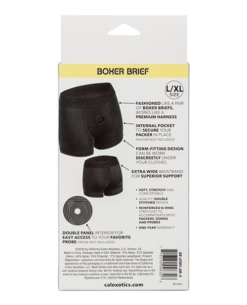 CalExotics Boundless Boxer Brief L-XL - Black Dildos