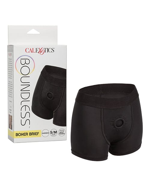 CalExotics Boundless Boxer Brief S-M - Black Dildos