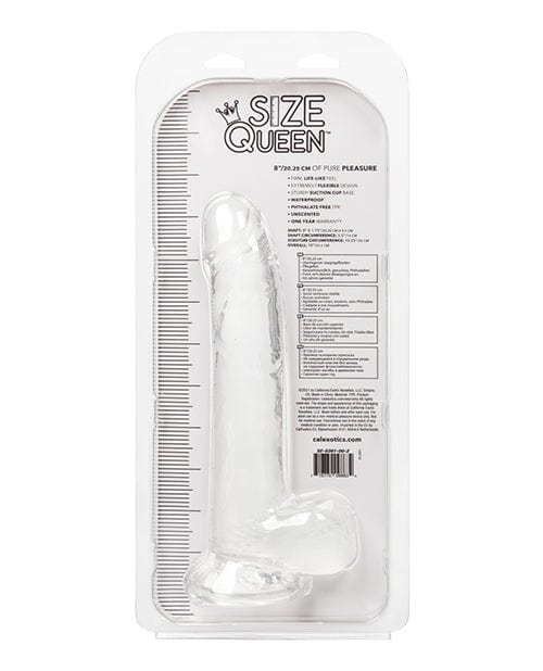 CalExotics Size Queen 8" Dildo Dildos