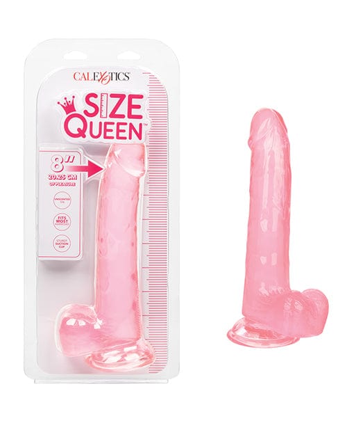 CalExotics Size Queen 8" Dildo Pink Dildos