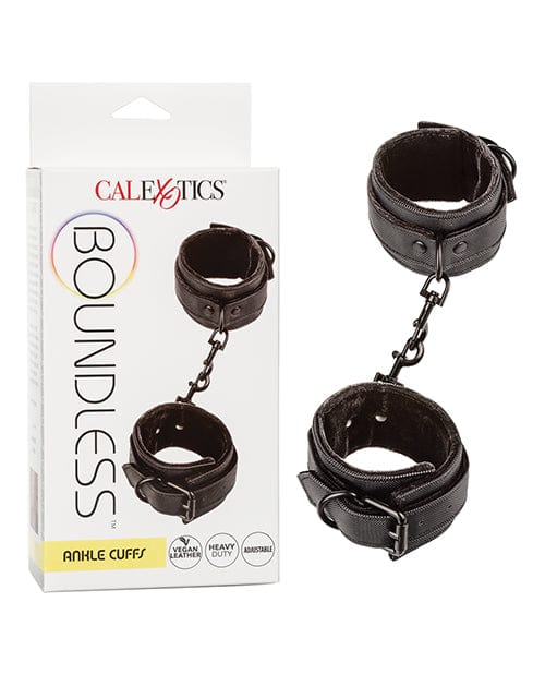 CalExotics Boundless Ankle Cuffs - Black Kink &amp; BDSM