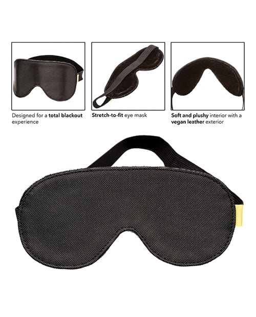 CalExotics Boundless Blackout Eye Mask - Black Kink &amp; BDSM