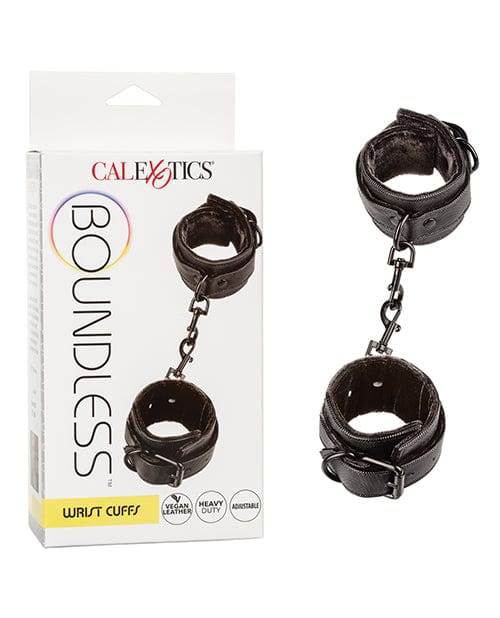 CalExotics Boundless Wrist Cuffs - Black Kink &amp; BDSM