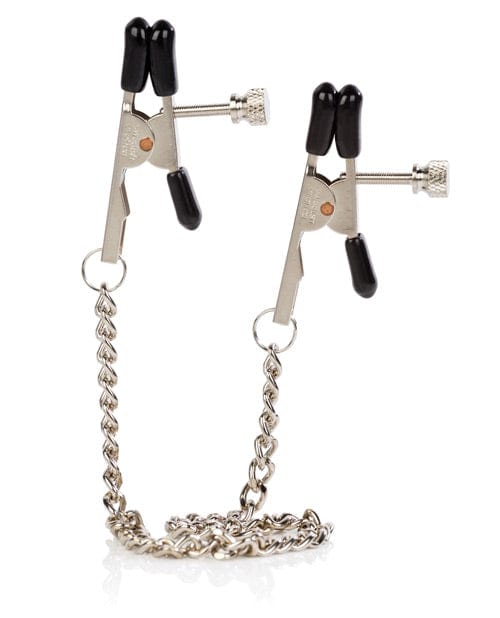 CalExotics Nipple Play Bull Nose Nipple Jewelry - Silver Kink &amp; BDSM