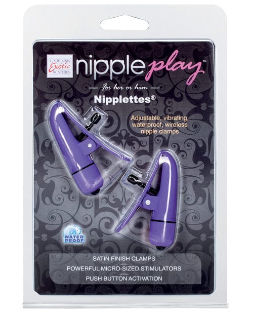 CalExotics Nipple Play Nipplettes Purple Kink & BDSM