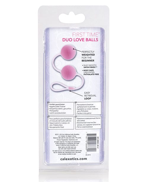 CalExotics First Time Love Balls Duo Lover More