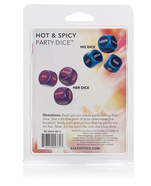 CalExotics Hot & Spicy Party Dice More