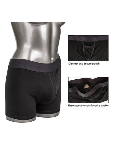 CalExotics Packer Gear Boxer Brief With Packing Pouch More