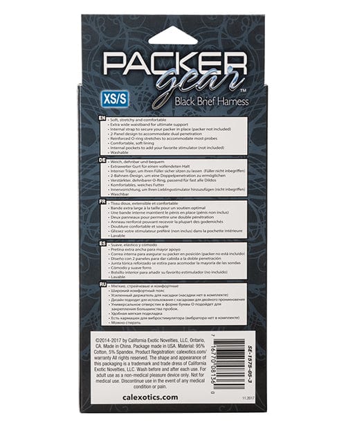 CalExotics Packer Gear Brief Harness More