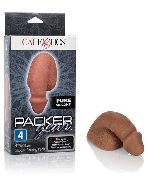 CalExotics Packer Gear Silicone Packing Penis Brown / 4" More