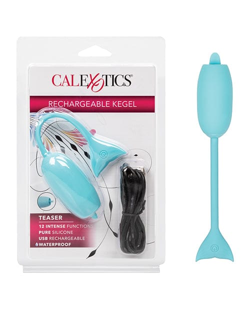 CalExotics Rechargeable Kegel Teaser Blue More