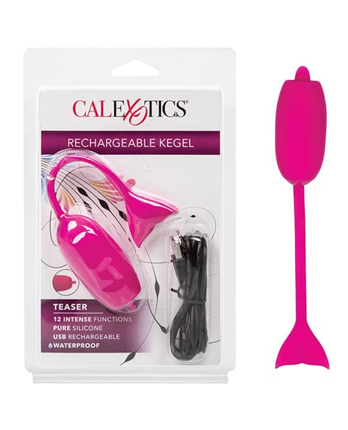 CalExotics Rechargeable Kegel Teaser Pink More