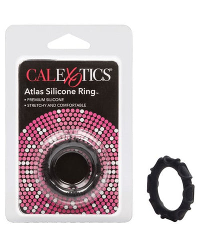 CalExotics Adonis Atlas Silicone Ring - Black Penis Toys